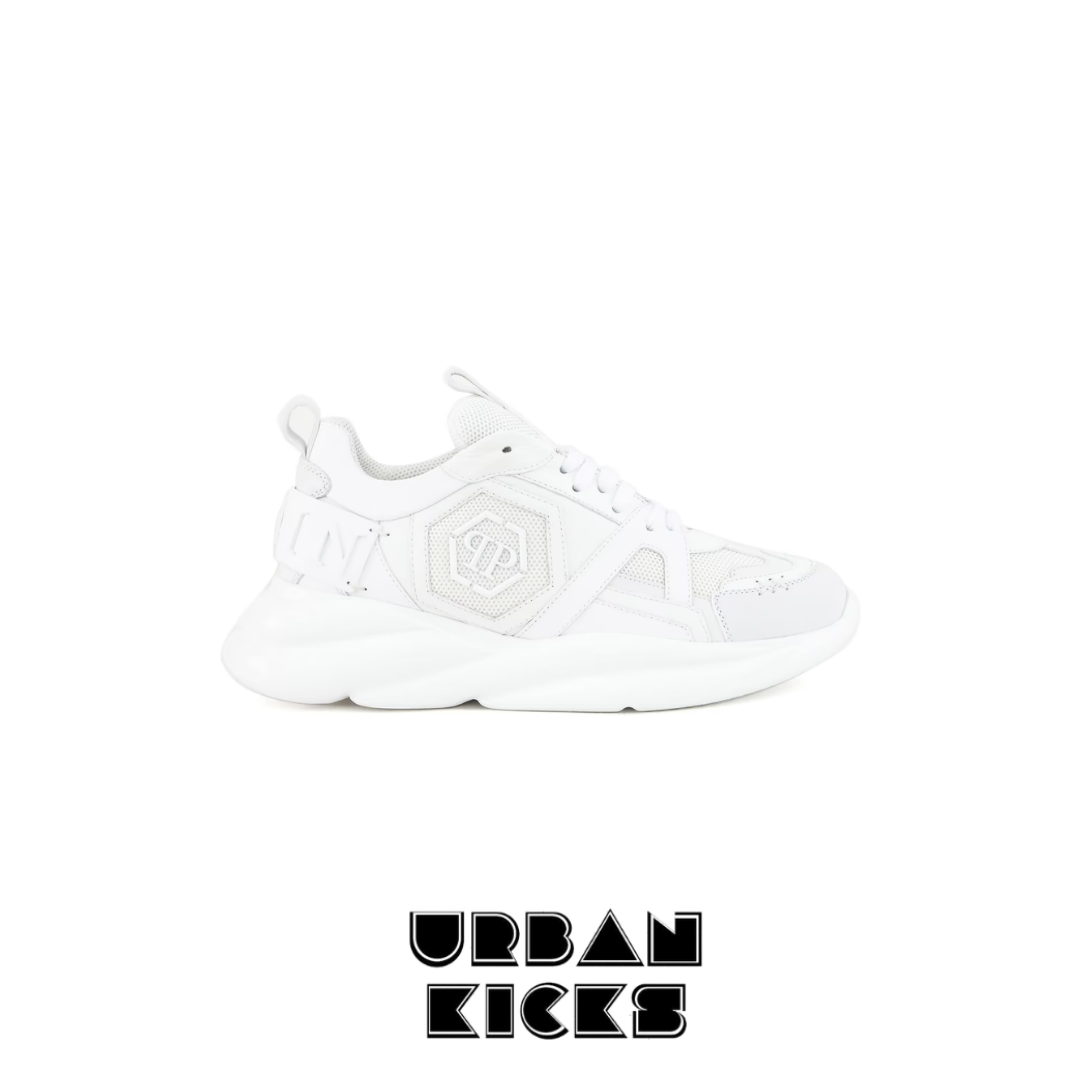 PHILIPP PLEIN Hurricane Sneakers White – Luxury Designer Sneakers