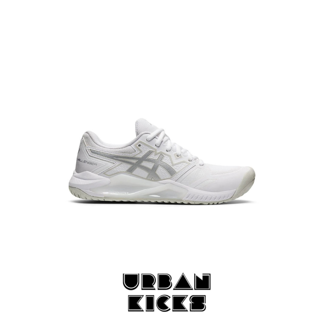 ASICS Gel Challenger 13 Tennis Shoe White Silver