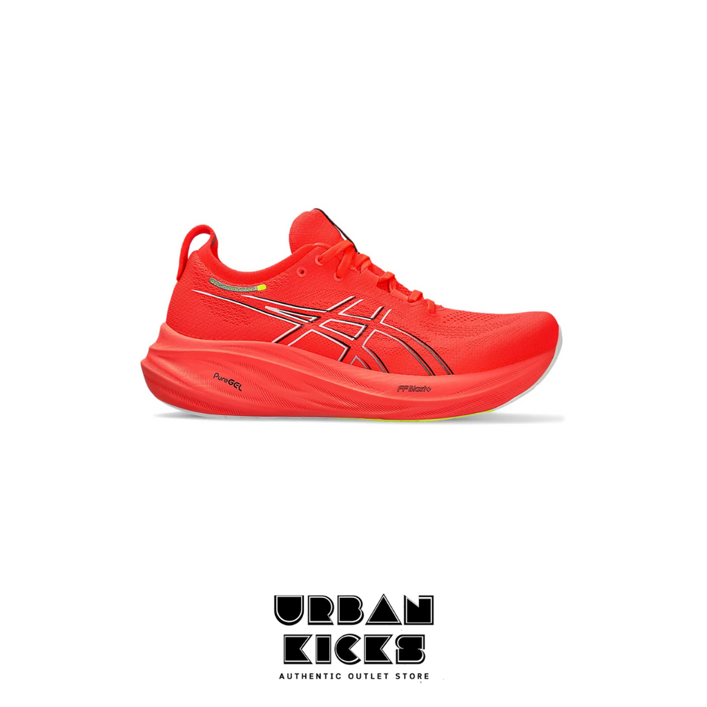 ASICS Gel Nimbus 26 in Sunrise Red/Black