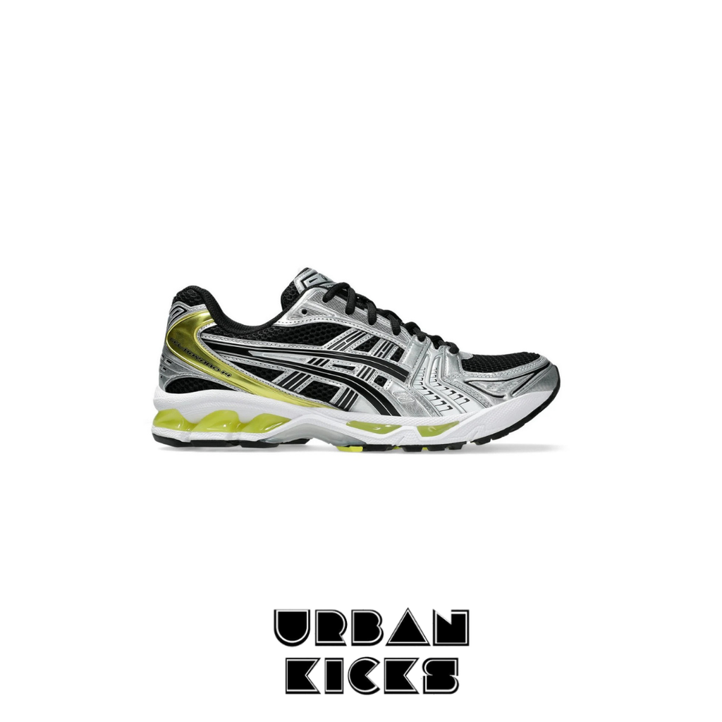 ASICS Gel-Kayano 14 in Black/Lemon Spark
