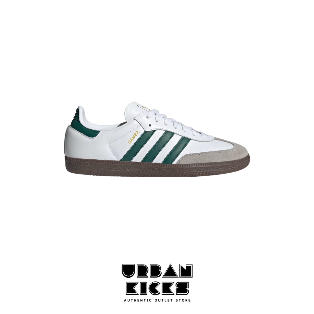Adidas Samba OG in Green/White
