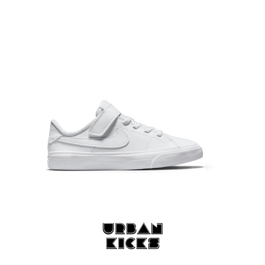 Nike Kids Court Legacy Unisex Shoe – White Strap