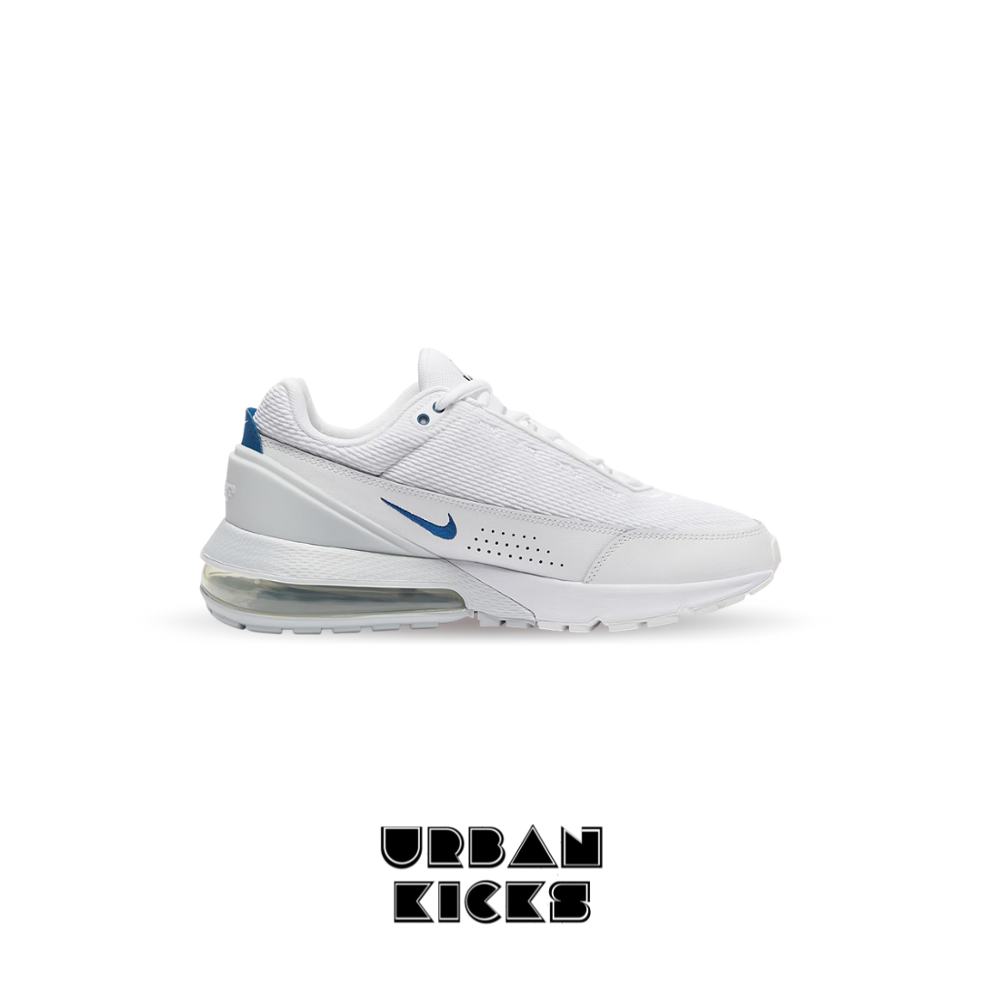 Nike Sportswear Air Max Pulse in White, Glacier Blue, and Court Blue