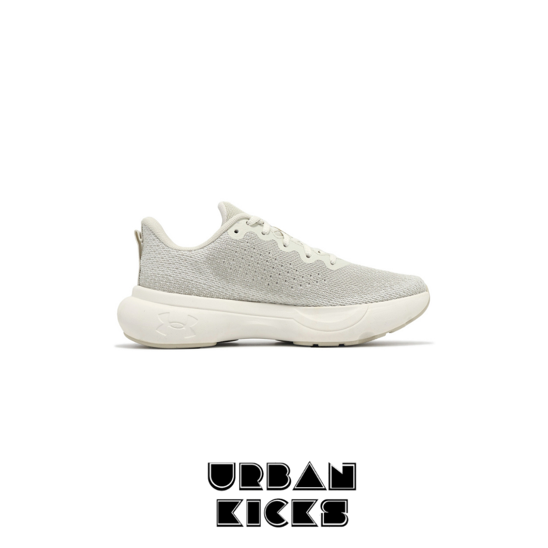 Under Armour Infinite Running Shoes – White Quartz / Beige
