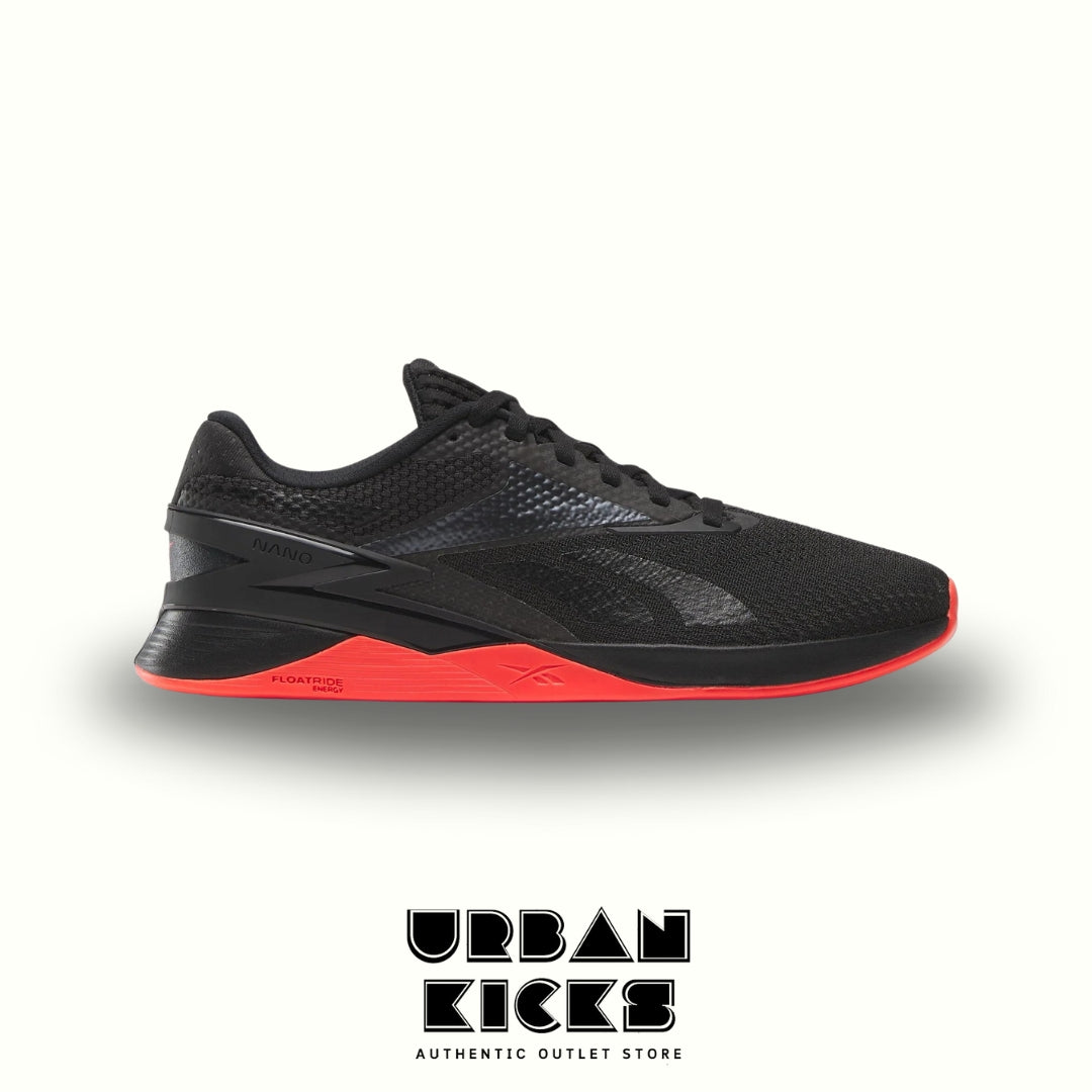 Reebok Nano X3 Core Black Orange Flare