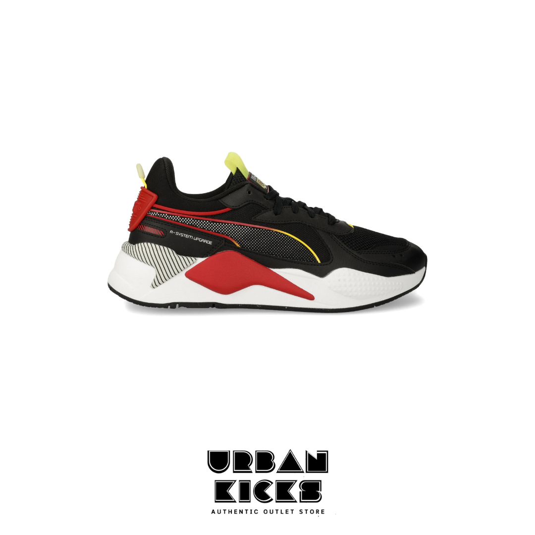 Puma RS-X 3D Trainers in Black and Red