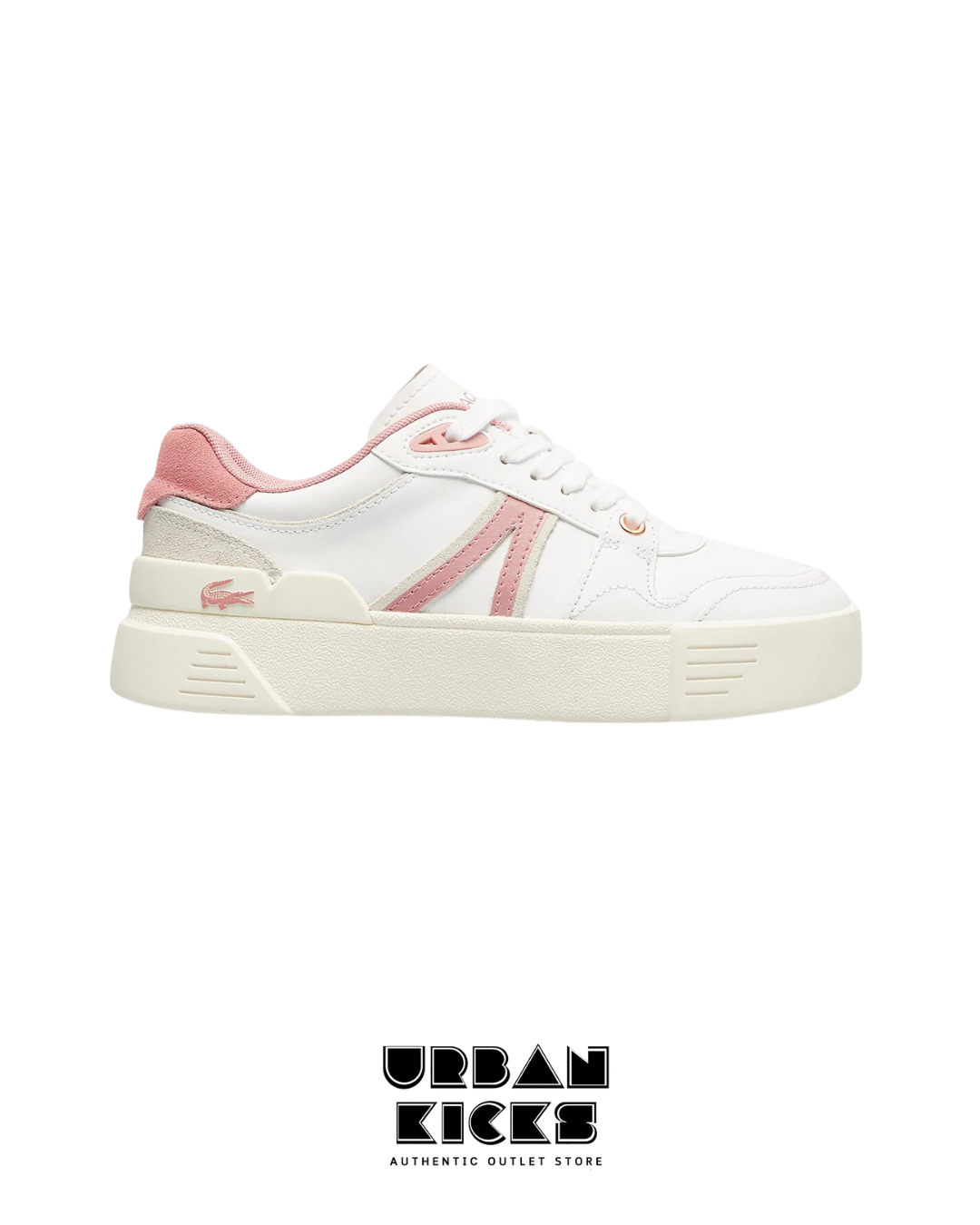 Lacoste Women White Pink