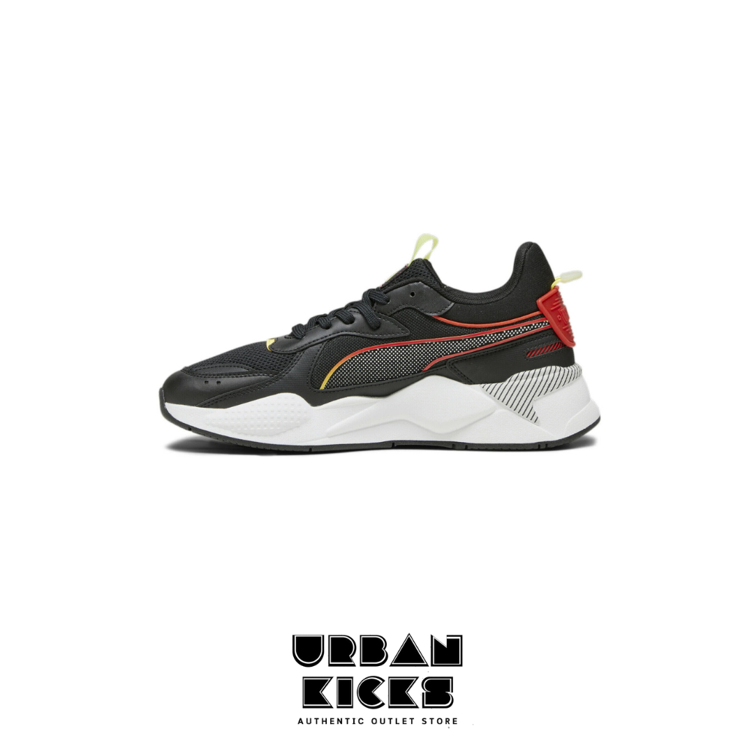 Puma RS-X 3D Trainers in Black and Red