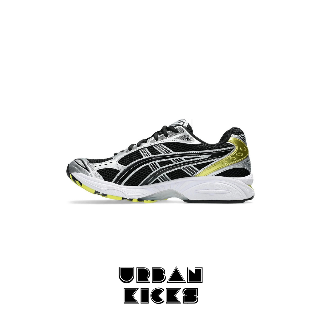 ASICS Gel-Kayano 14 in Black/Lemon Spark