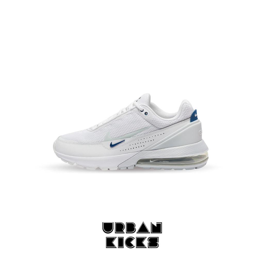 Nike Sportswear Air Max Pulse in White, Glacier Blue, and Court Blue