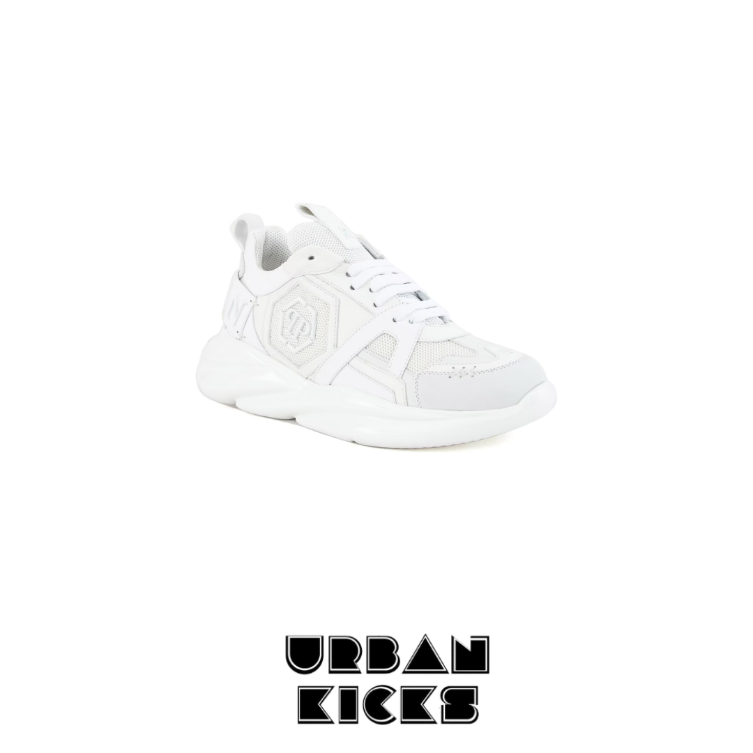 PHILIPP PLEIN Hurricane Sneakers White – Luxury Designer Sneakers