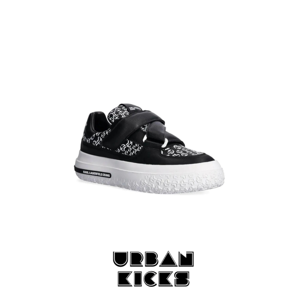 Karl Lagerfeld KLJ Kup Strap Sneakers – White Designer Sneakers