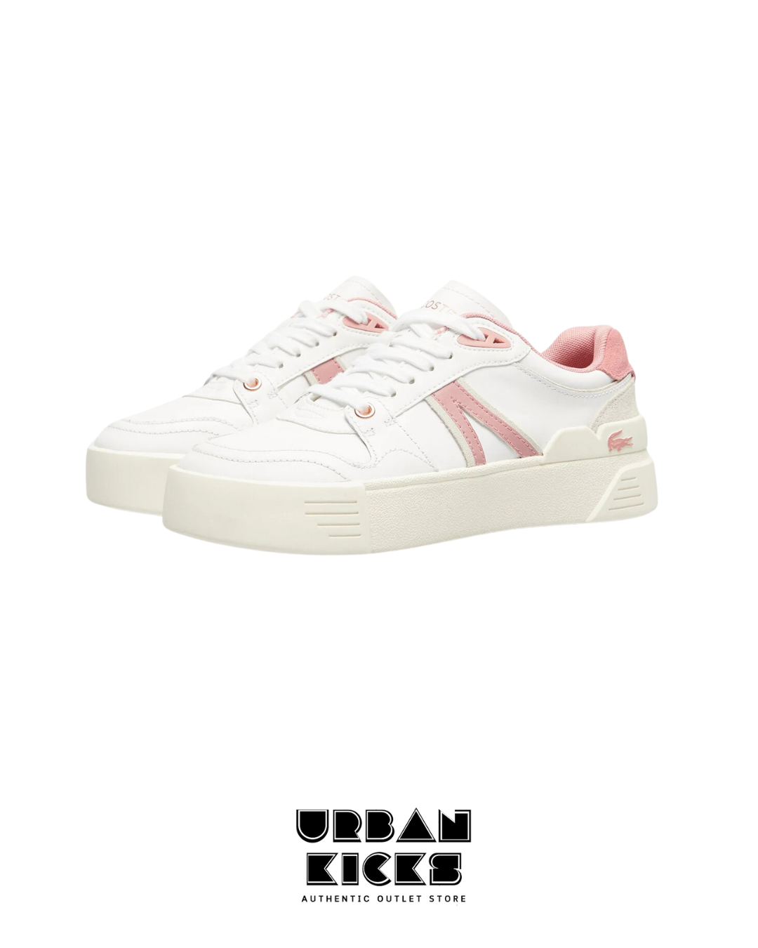 Lacoste Women White Pink