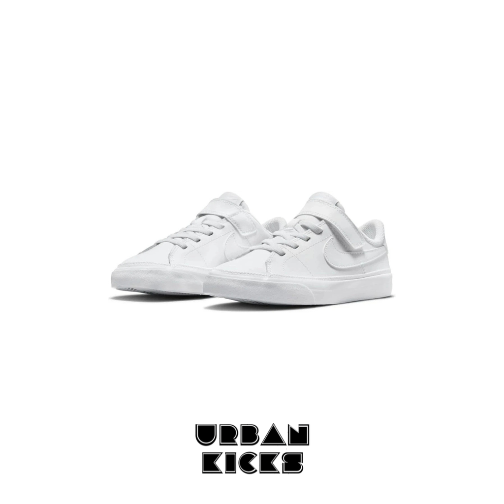 Nike Kids Court Legacy Unisex Shoe – White Strap