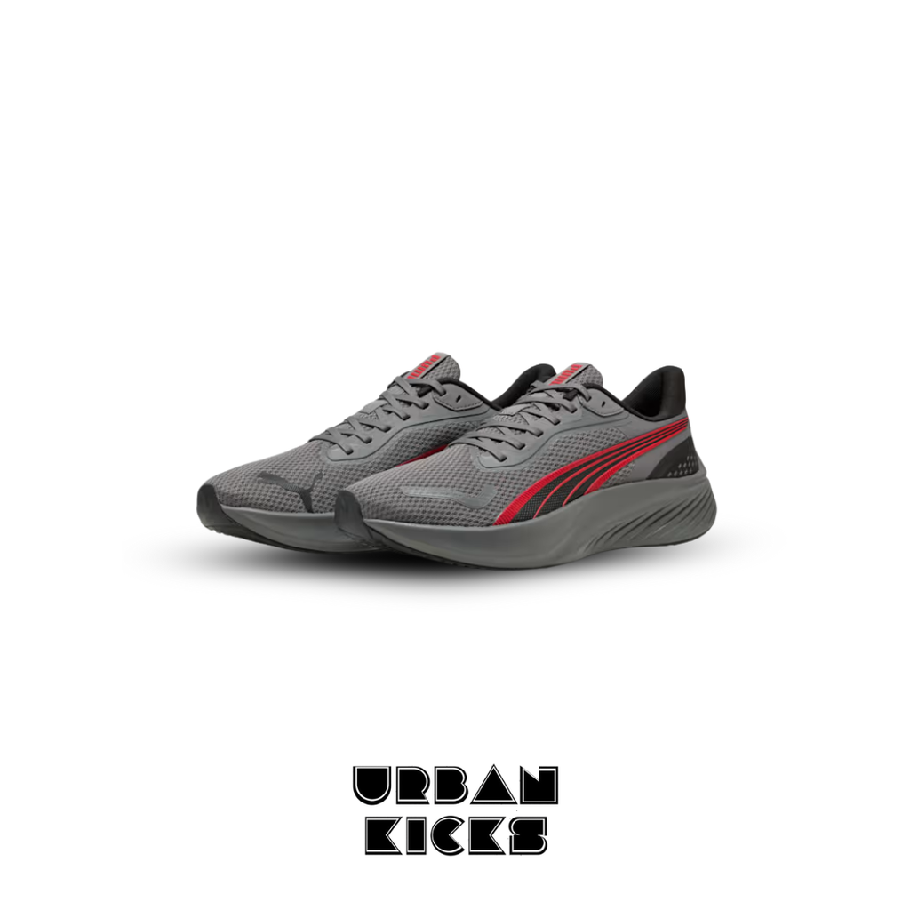 Puma Pounce Lite – Cool Dark Gray / For All Time Red