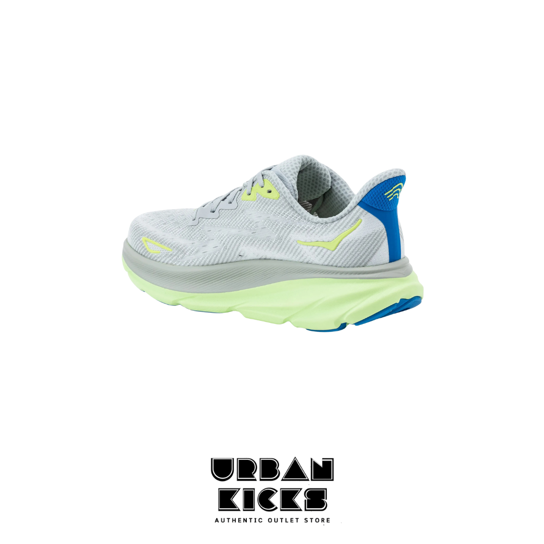 HOKA Clifton 9 in Stardust / Electric Cobalt