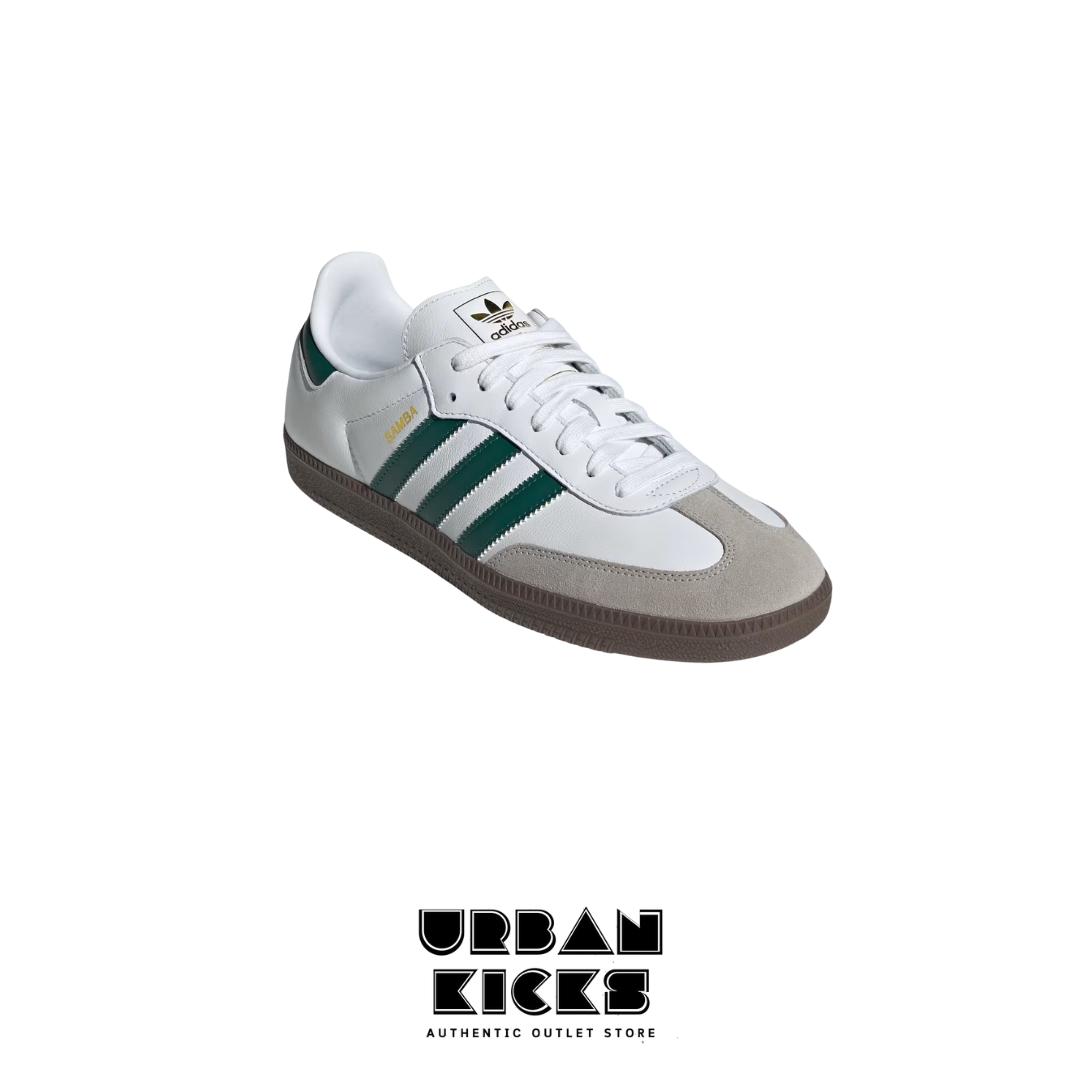 Adidas Samba OG in Green/White