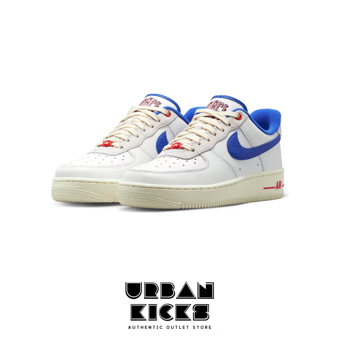 Nike Air Force 1 University Blue and Summit White