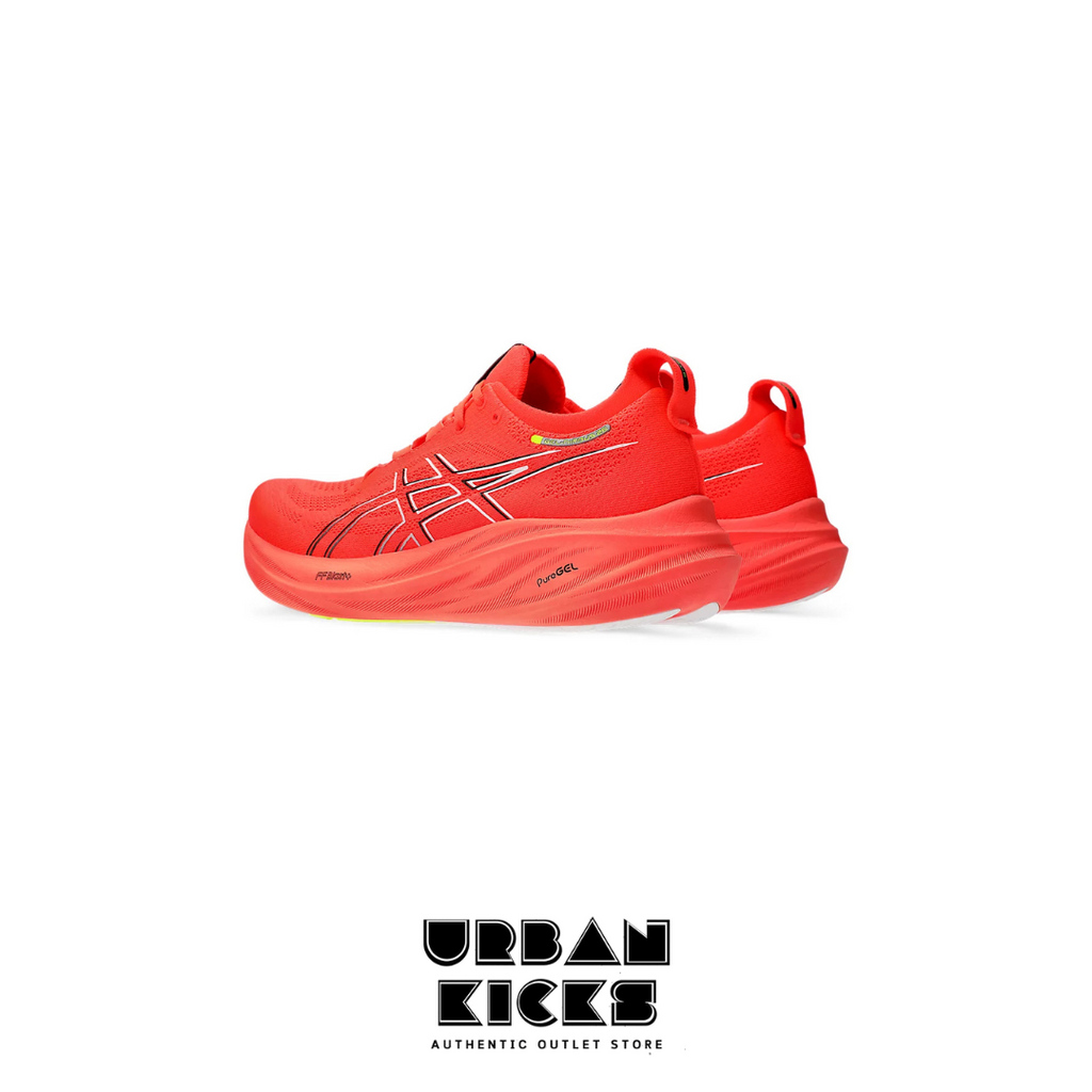 ASICS Gel Nimbus 26 in Sunrise Red/Black
