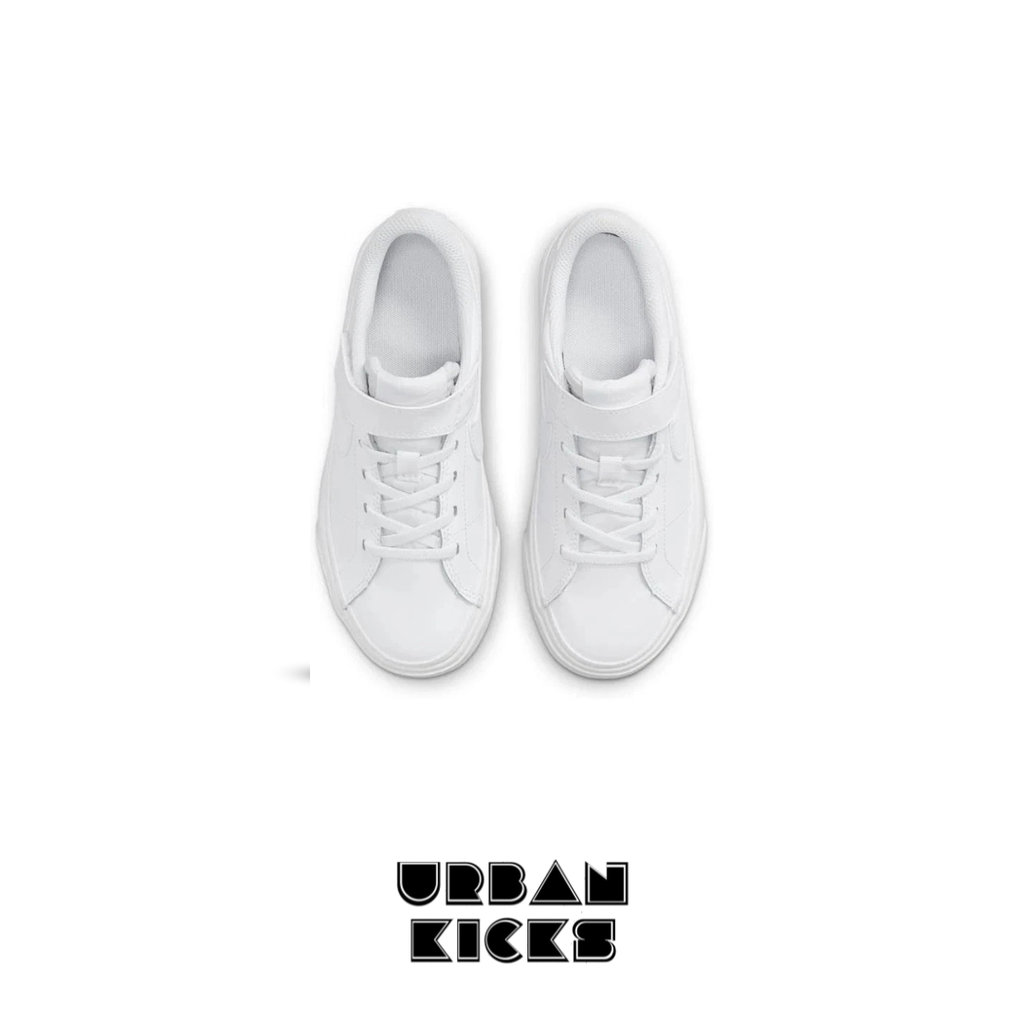 Nike Kids Court Legacy Unisex Shoe – White Strap