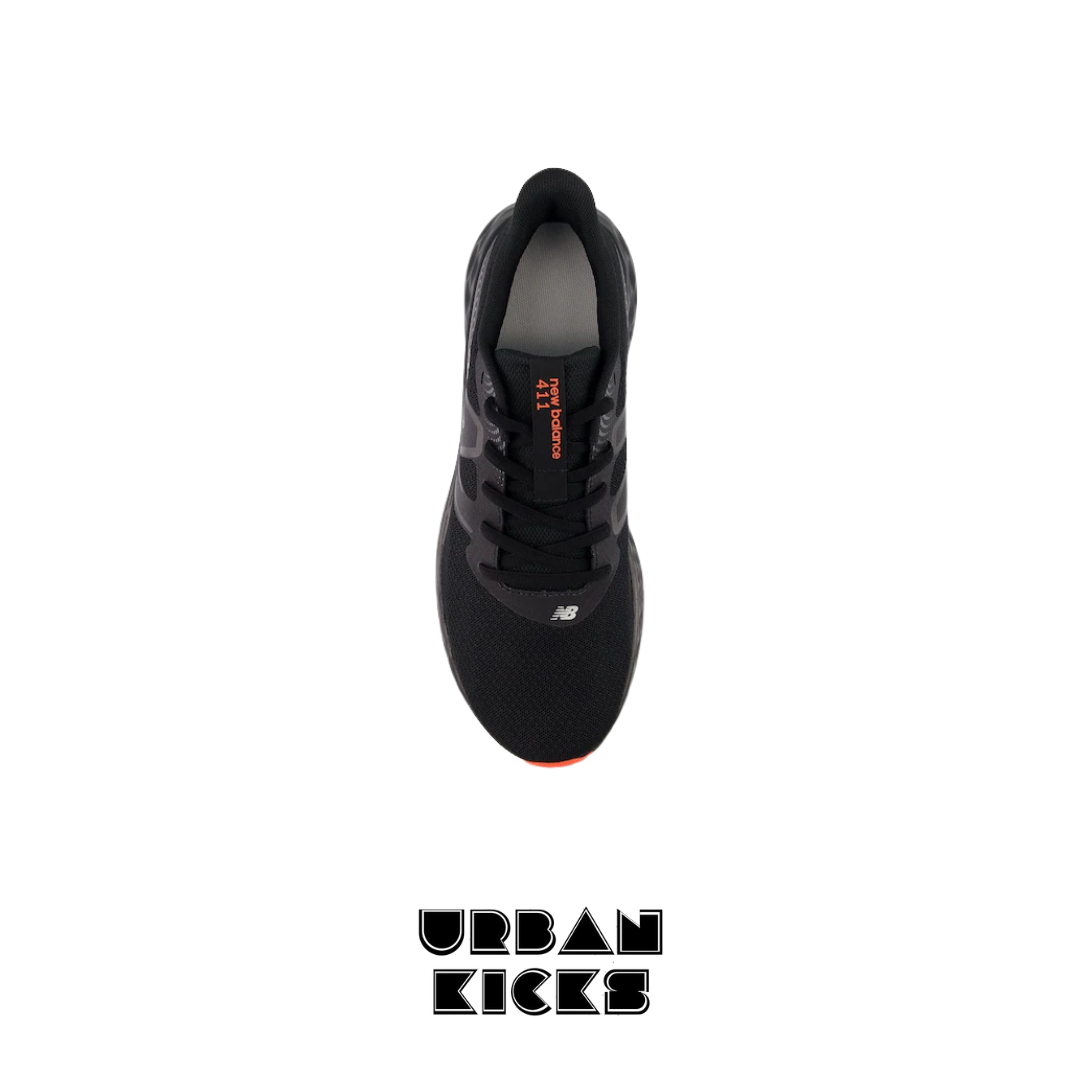 New Balance 411 Trainers in Black