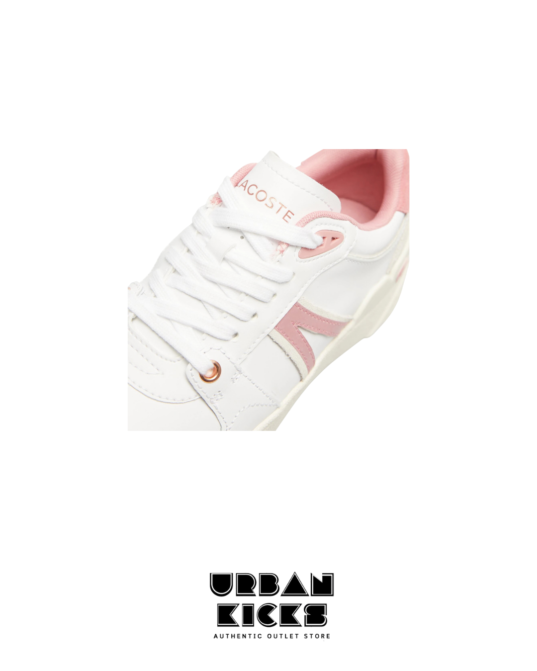 Lacoste Women White Pink