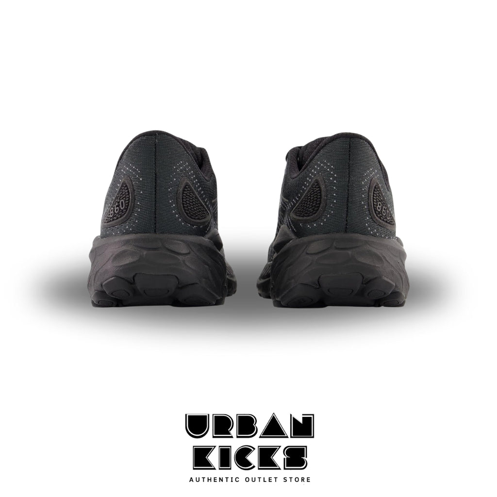 New Balance Fresh Foam X 860v12 Full Black – Stability and Comfort in a Sleek Design