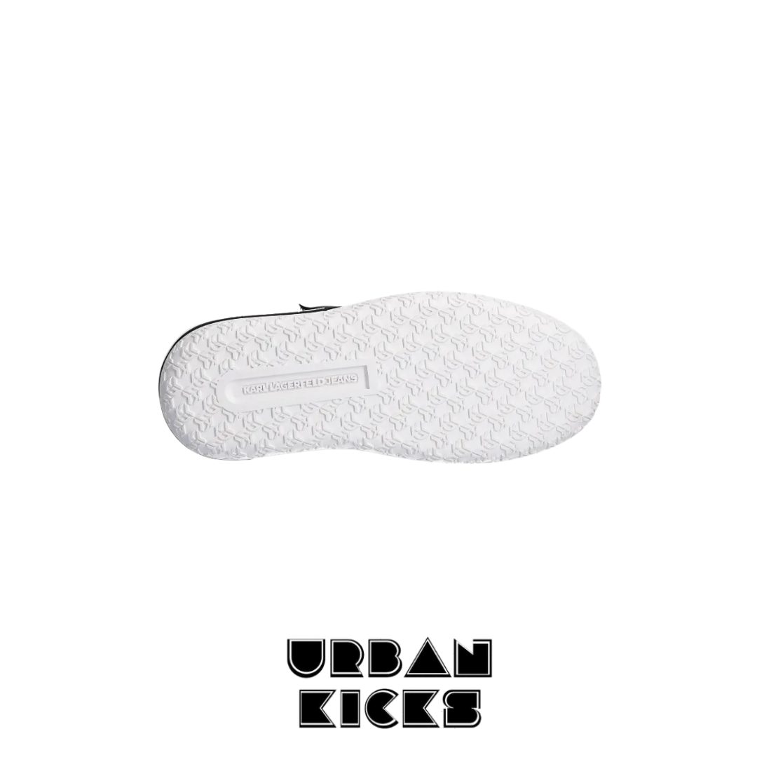 Karl Lagerfeld KLJ Kup Strap Sneakers – White Designer Sneakers