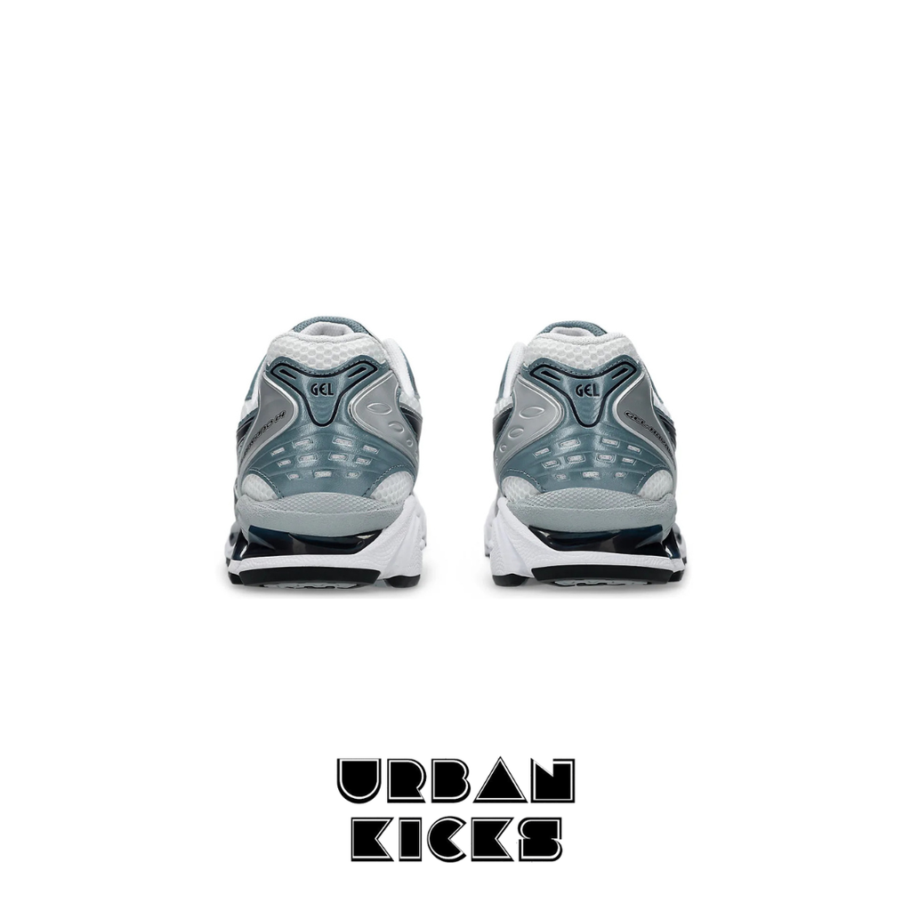 ASICS Gel-Kayano 14 in White/Fjord Grey