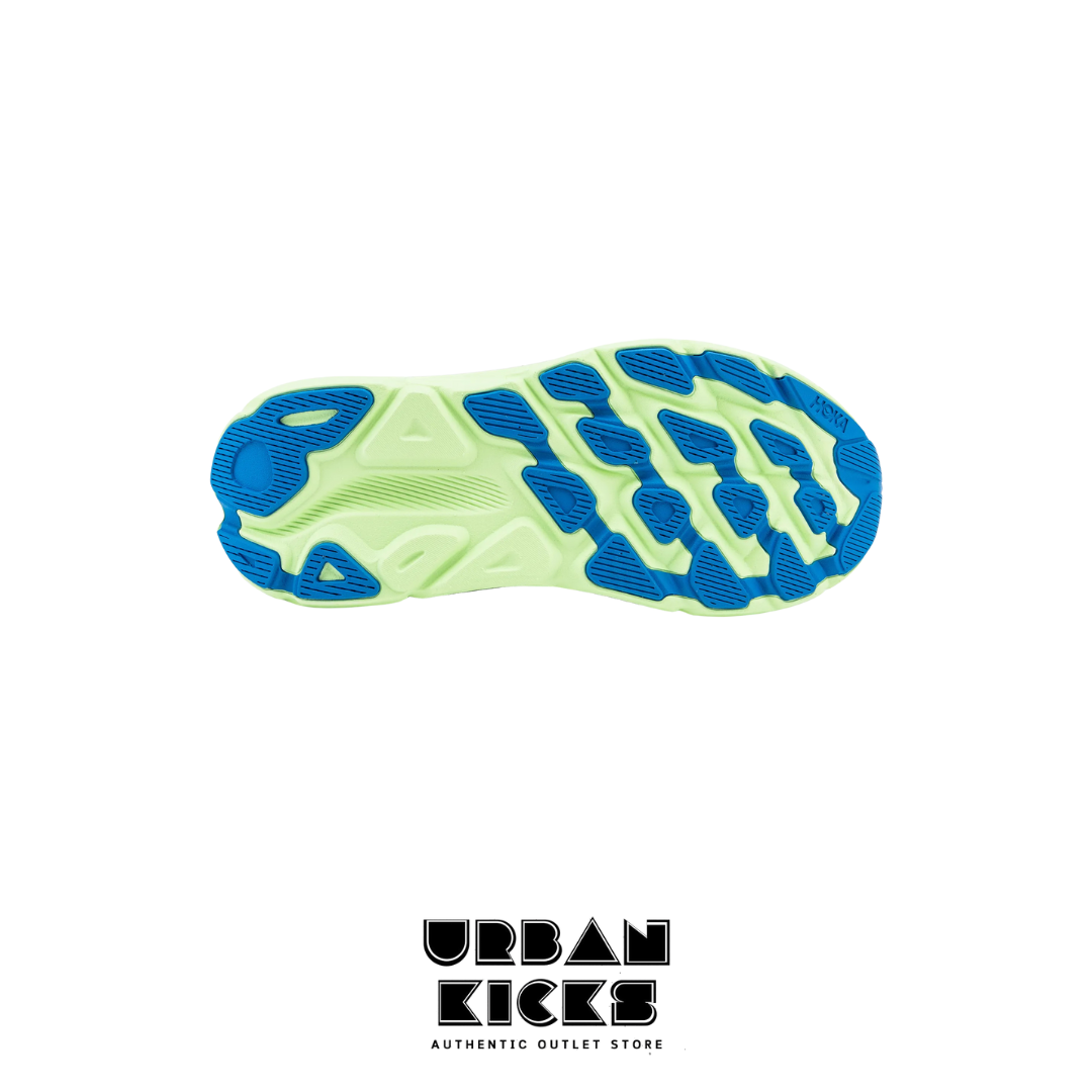 HOKA Clifton 9 in Stardust / Electric Cobalt