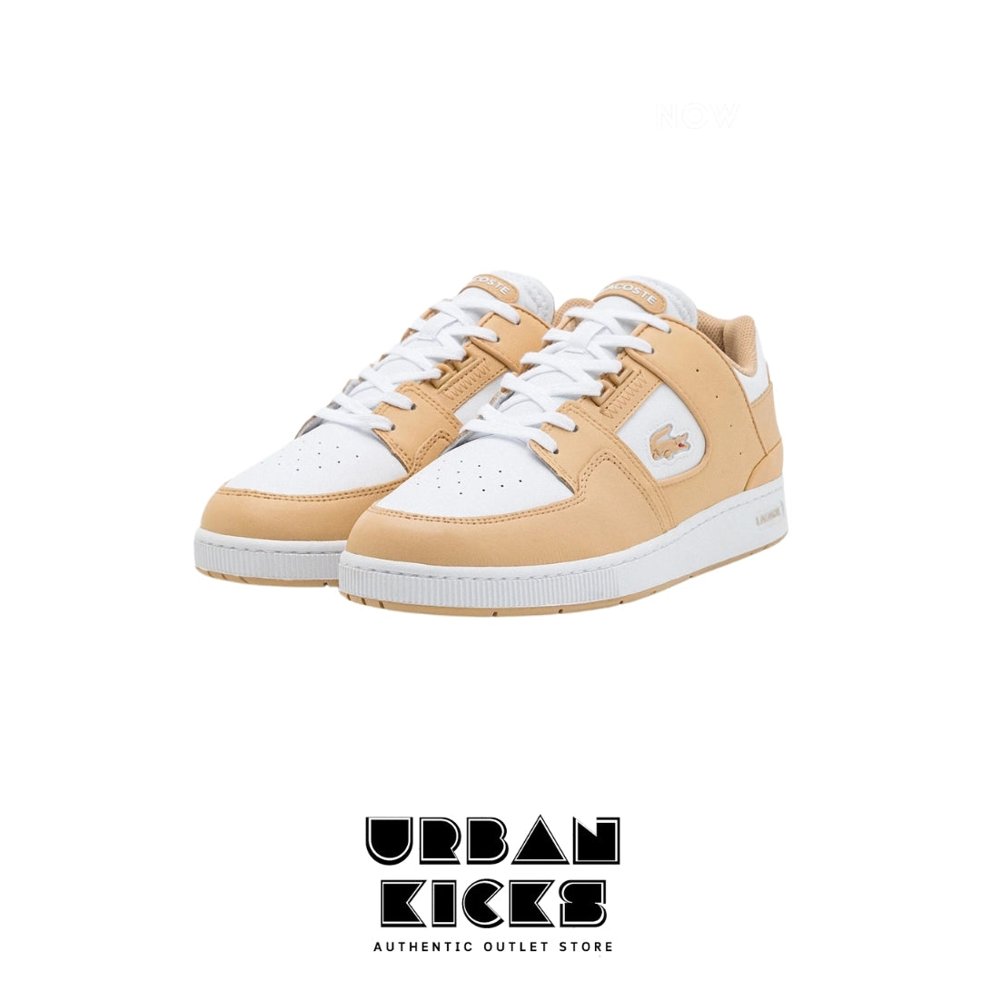 Lacoste Court Cage Leather Suede Sneakers - Women's