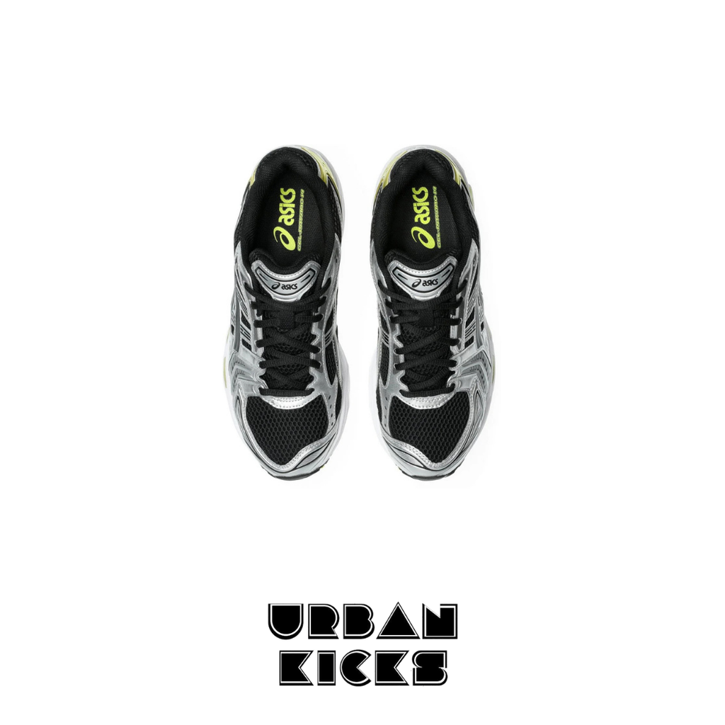 ASICS Gel-Kayano 14 in Black/Lemon Spark