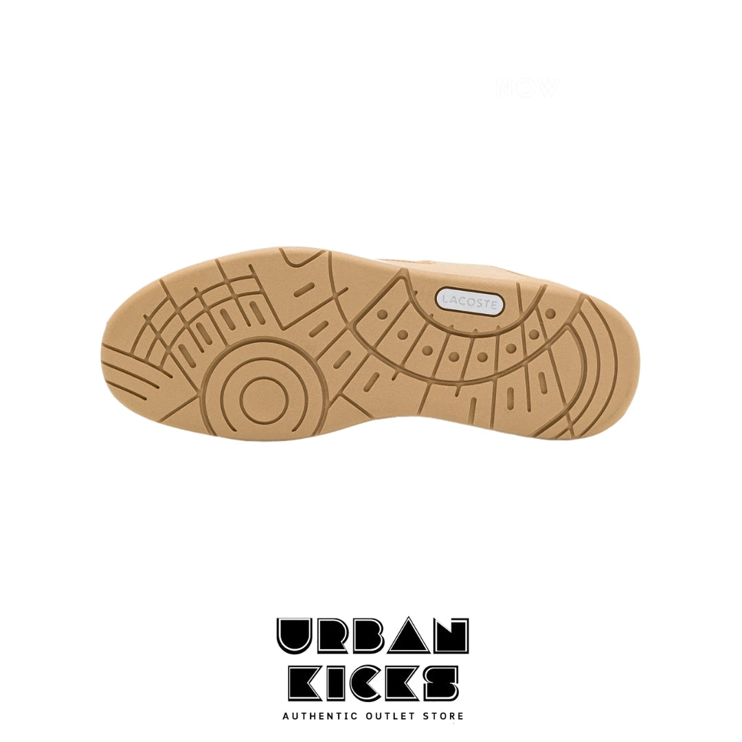 Lacoste Court Cage Leather Suede Sneakers - Women's