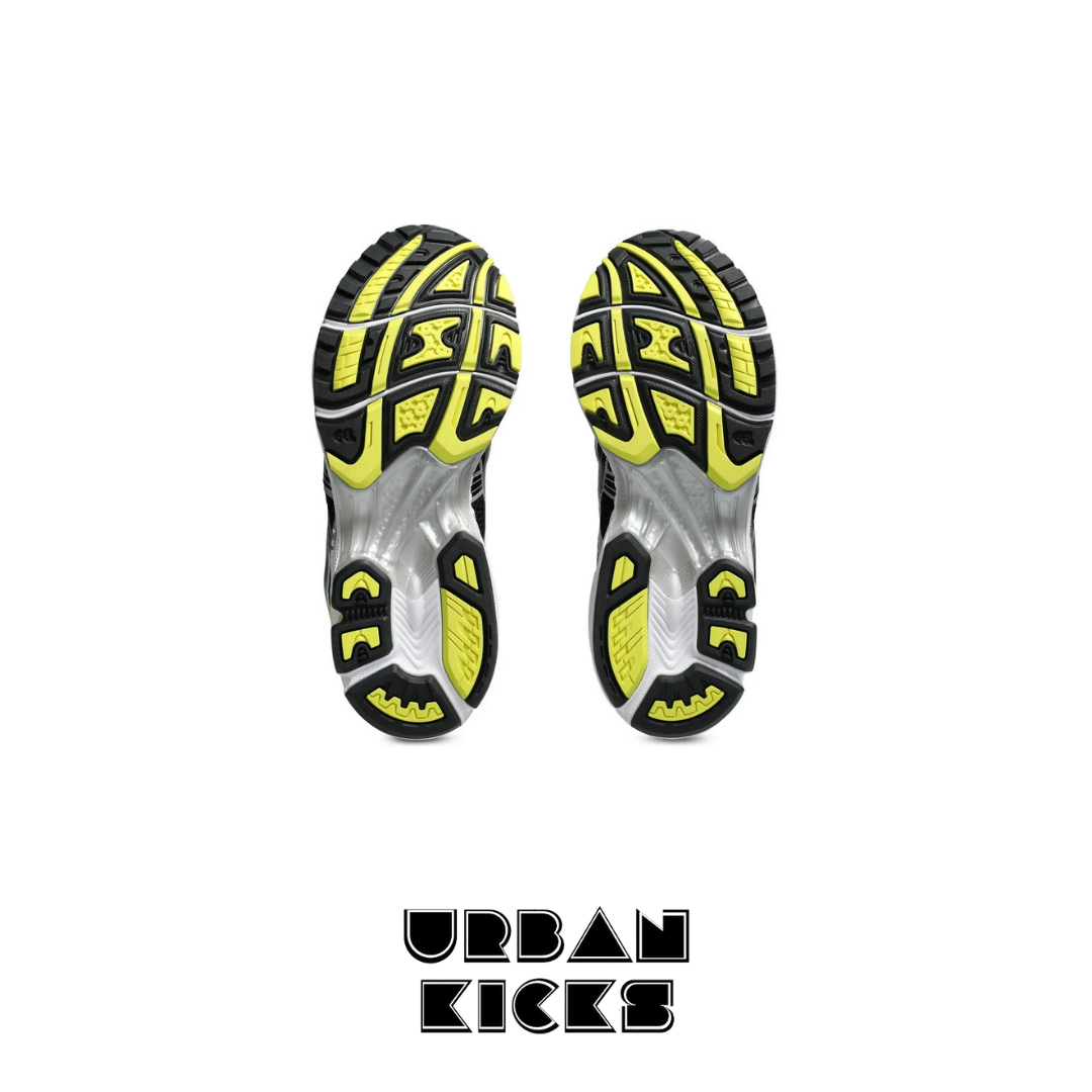 ASICS Gel-Kayano 14 in Black/Lemon Spark